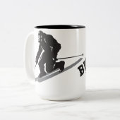 2 Couleurs Tasse de TELES de Bigfoot (Devant gauche)
