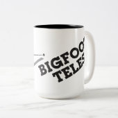 2 Couleurs Tasse de TELES de Bigfoot (Devant droit)