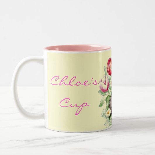 2 Couleurs Tasse de temps de lapin (Gauche)