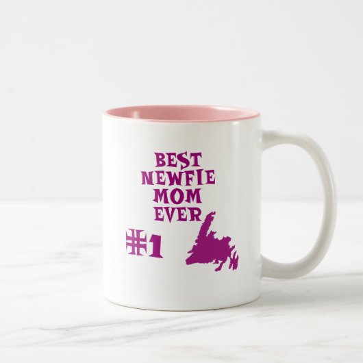 2 Couleurs Tasse de Terre-Neuve (Droit)