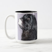 2 Couleurs Tasse de Terre-Neuve (Gauche)