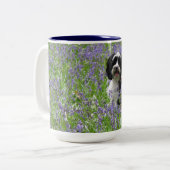 2 Couleurs Tasse de Terrier tibétain (Devant gauche)