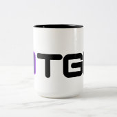 2 Couleurs Tasse de TGN - logo méga ! (Centre)