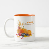 2 Couleurs Tasse de Thanksgiving (Gauche)
