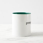 2 Couleurs tasse de thé de Prosperi-thé (Centre)