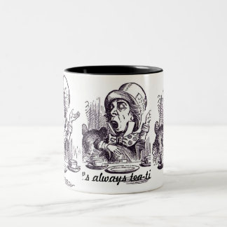 2 Couleurs Tasse de thé folle de chapelier