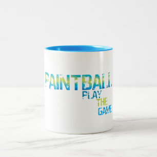 2 Couleurs Tasse de The Game Paintballers de jeu
