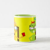 2 Couleurs tasse de thé vert et de sauce à canard (Centre)