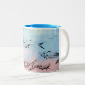 2 Couleurs Tasse de thème et de variations (Devant droit)