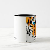2 COULEURS TASSE DE TIGER-ORANGE (Centre)