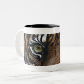 2 Couleurs Tasse de tigre (Devant gauche)