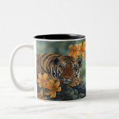 2 Couleurs Tasse de tigre (Gauche)