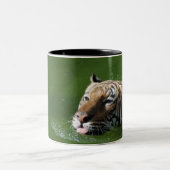 2 Couleurs Tasse de tigre de natation (Centre)