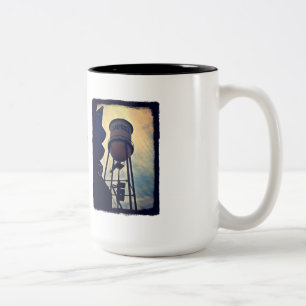 2 Couleurs Tasse de ton de la tour d'eau de Campbell CA deux