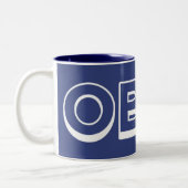 2 Couleurs Tasse de ton d'OBYF deux (Gauche)