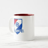 2 Couleurs Tasse de ton d'OHMR deux (Devant gauche)