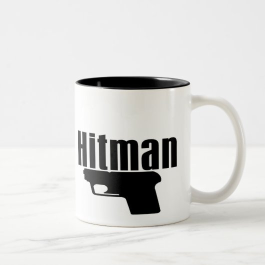 2 Couleurs tasse de ton du hitman deux (Droit)