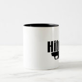 2 Couleurs tasse de ton du hitman deux (Centre)
