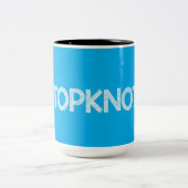 2 Couleurs Tasse de TopKnotch (Centre)
