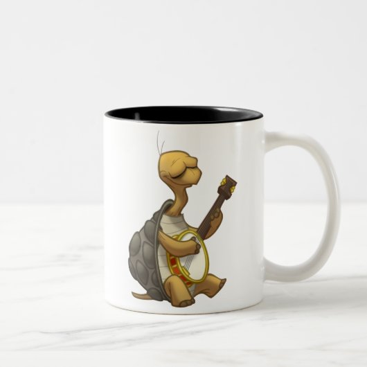 2 Couleurs Tasse de tortue de Banjo-Strummin' (Droit)
