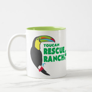 2 Couleurs Tasse de toucan