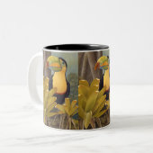 2 Couleurs Tasse de toucan (Devant gauche)