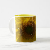 2 Couleurs Tasse de tournesol (Devant gauche)