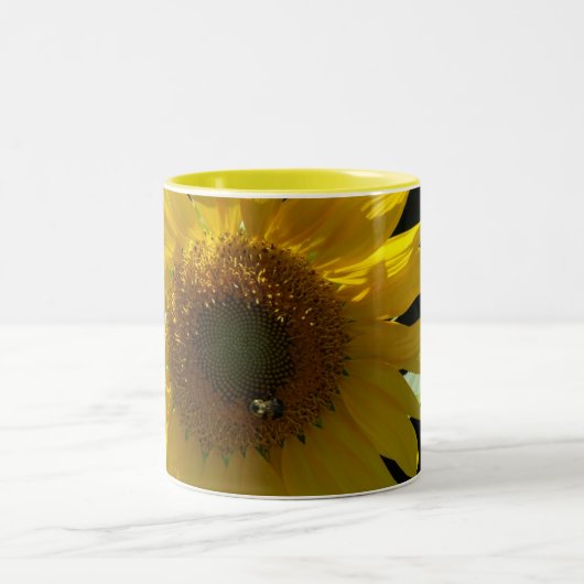 2 Couleurs Tasse de tournesol (Centre)