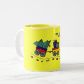 2 Couleurs Tasse de train de Lil Choo Choo (Devant gauche)