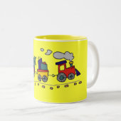 2 Couleurs Tasse de train de Lil Choo Choo (Devant droit)