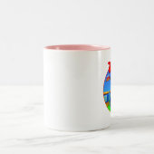 2 Couleurs Tasse de train de TuTiTu (Centre)