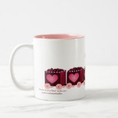 2 Couleurs Tasse de train de Valentine Choo-Choo (Gauche)