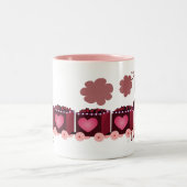 2 Couleurs Tasse de train de Valentine Choo-Choo (Centre)