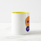2 COULEURS TASSE DE TRAIN POUR DES ENFANTS (Centre)