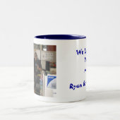 2 Couleurs Tasse de travail (Centre)