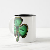 2 Couleurs Tasse de trèfle de 3 feuilles (Devant gauche)