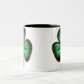 2 Couleurs Tasse de trèfle de 3 feuilles (Centre)
