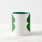 2 Couleurs Tasse de trèfle de 4 feuilles (Centre)