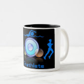 2 COULEURS TASSE DE TRIATHLETE (Devant droit)