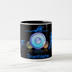 2 COULEURS TASSE DE TRIATHLETE