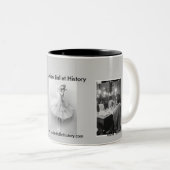 2 Couleurs Tasse de trio d'Anna (Devant droit)
