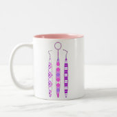 2 Couleurs Tasse de trio d'instrument (Gauche)