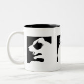 2 Couleurs Tasse de trois crics (Gauche)