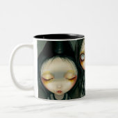 2 Couleurs Tasse de "trois soeurs de Witchy" (Gauche)