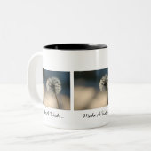 2 Couleurs Tasse de trois souhaits (Devant gauche)