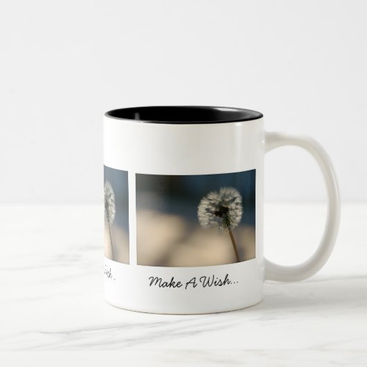 2 Couleurs Tasse de trois souhaits (Droit)