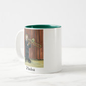 2 Couleurs Tasse de trombone (Devant gauche)