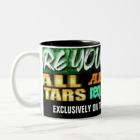 2 Couleurs Tasse de Tutt Allstar par radio (Gauche)