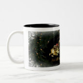 2 Couleurs Tasse de vacances de Noël de chèvre de Magoats (Gauche)