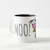 2 Couleurs Tasse de vache (Devant gauche)